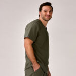 güd scrubs Men’s Stretch V-Neck Top – Professional Comfort & Performance - Image 3